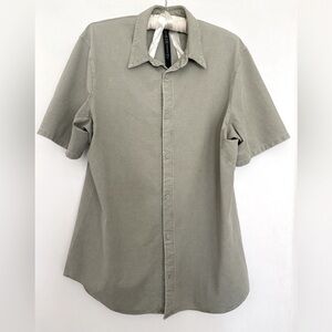 lululemon athletica Sage Green Casual Button Down Shirt men’s sz L